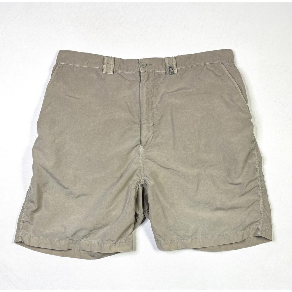 Cabela's Shorts Men's XL Outdoor Gear Regular Tan Mesh Lined Nylon Swim Trunks